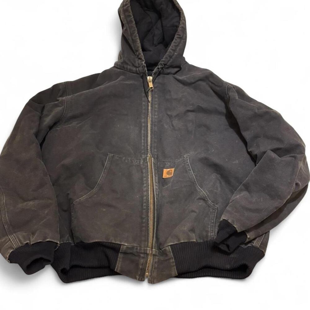 Vintage xl carhartt j140 hooded